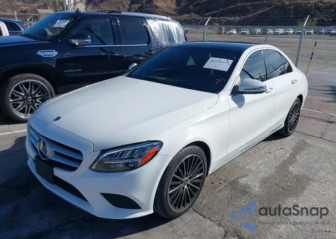 2020 Mercedes-Benz C 300 из США, поврежденный, VIN W1KWF8DB7LR594966